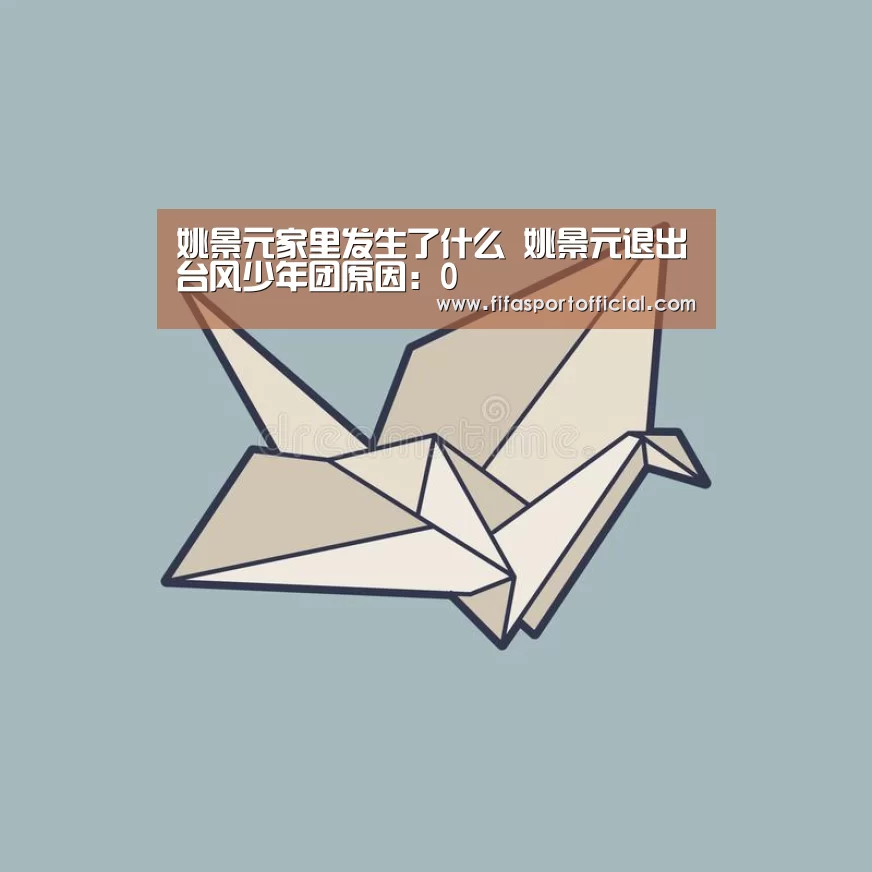 姚景元家里发生了什么 姚景元退出台风少年团原因：0(图1)